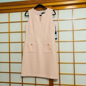 NWT Karl Lagerfeld peach dress size 10